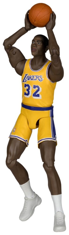 NBA Legends Series Actionfigur Earvin "Magic" Johnson (Los Angeles Lakers) 15 cm Image 1