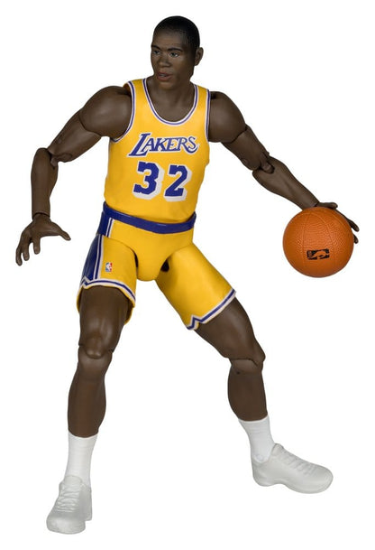 NBA Legends Series Actionfigur Earvin "Magic" Johnson (Los Angeles Lakers) 15 cm Image 5