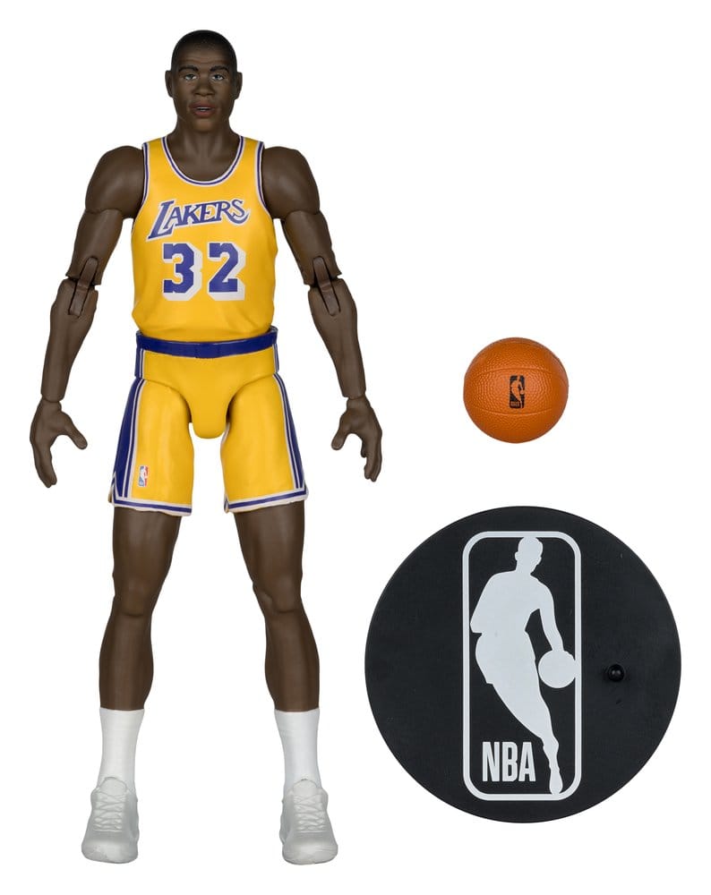 NBA Legends Series Actionfigur Earvin "Magic" Johnson (Los Angeles Lakers) 15 cm Image 7