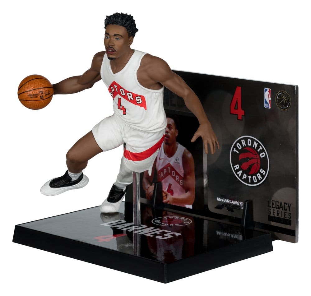 NBA McFarlane's SportsPicks Actionfigur Scottie Barnes (Toronto Raptors) 15 cm Image 1