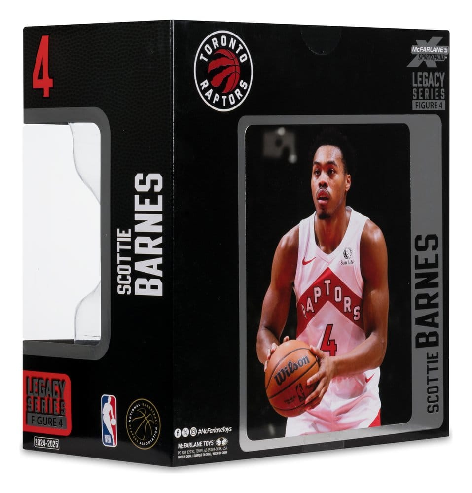 NBA McFarlane's SportsPicks Actionfigur Scottie Barnes (Toronto Raptors) 15 cm Image 8
