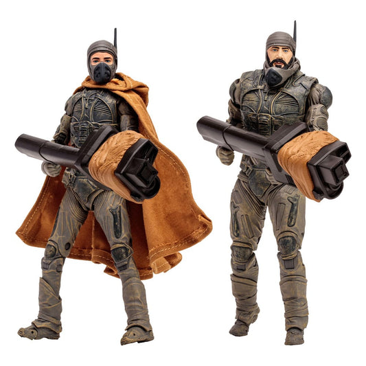 Dune: Teil 2 Actionfiguren 2er-Pack Stilgar & Shishakli (Gold Label) 18 cm Image 1