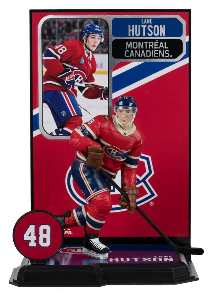 NHL McFarlane SportsPicks Actionfigur Lane Hutson (Montreal Canadiens Heritage Classic) 18 cm Image 2