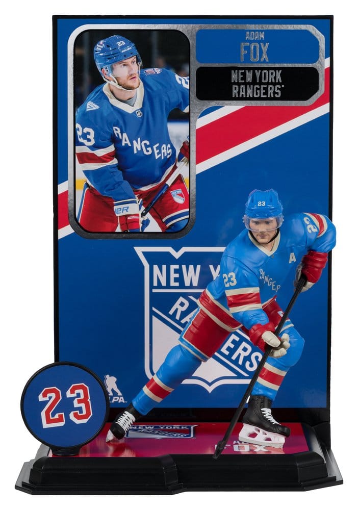 NHL McFarlane SportsPicks Actionfigur Adam Fox (New York Rangers Centennial) 18 cm Image 2