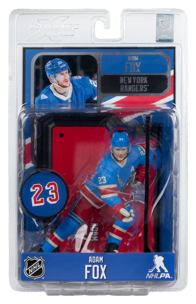 NHL McFarlane SportsPicks Actionfigur Adam Fox (New York Rangers Centennial) 18 cm Image 4