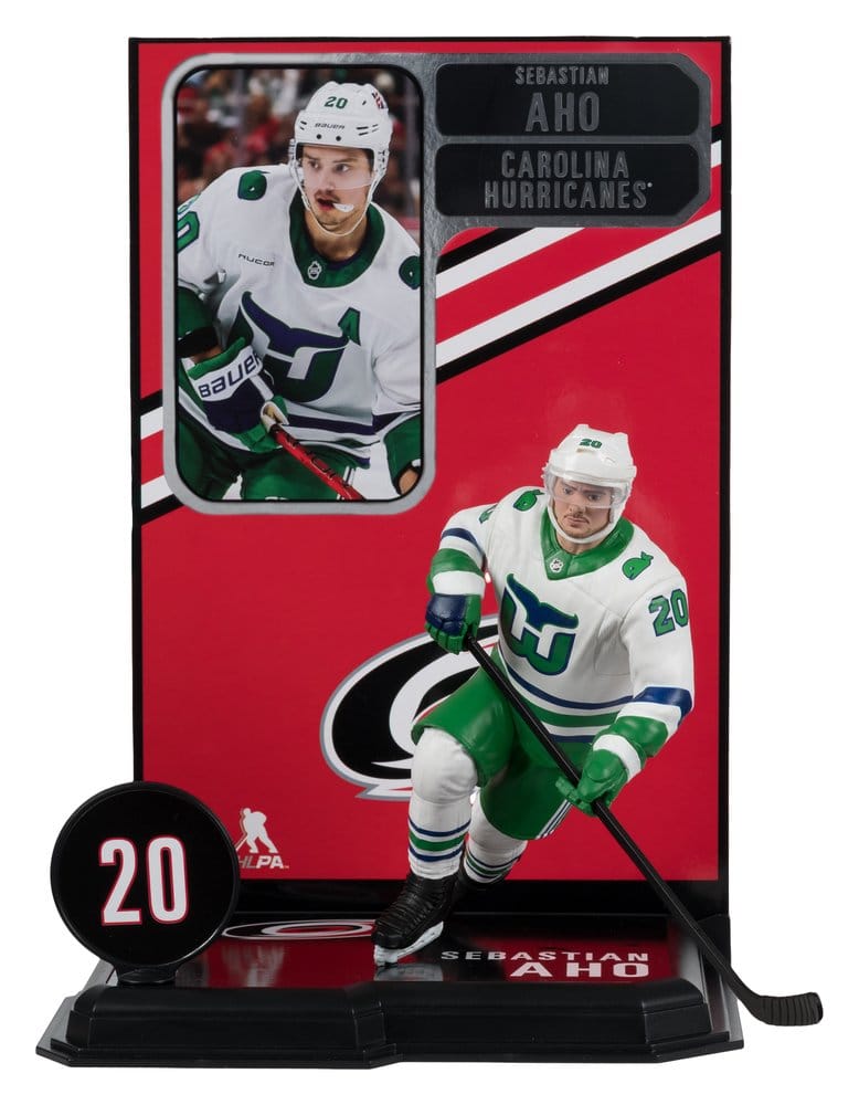 NHL McFarlane SportsPicks Actionfigur Sebastian Aho (Hartford Whalers Retro) 18 cm Image 2