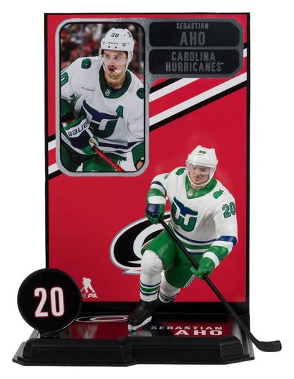 NHL McFarlane SportsPicks Actionfigur Sebastian Aho (Hartford Whalers Retro) 18 cm Image 2