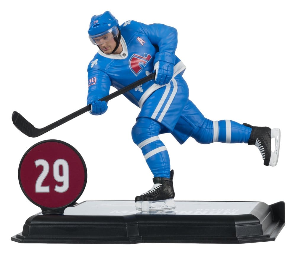 NHL McFarlane SportsPicks Actionfigur Nathan MacKinnon (Quebec Nordiques Retro) 18 cm Image 1