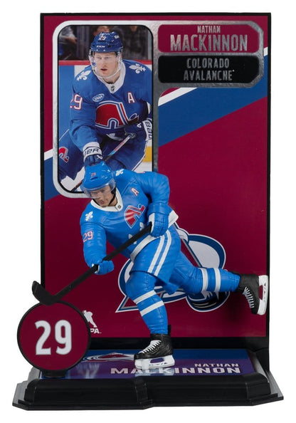 NHL McFarlane SportsPicks Actionfigur Nathan MacKinnon (Quebec Nordiques Retro) 18 cm Image 2