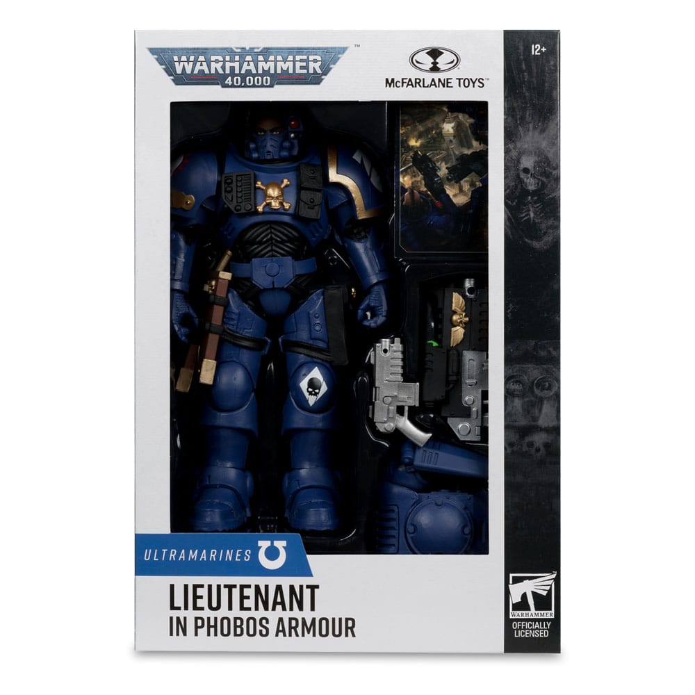 Warhammer 40,000 Actionfigur Lieutenant in Phobos Armor (Ultramarines) 18 cm Image 7