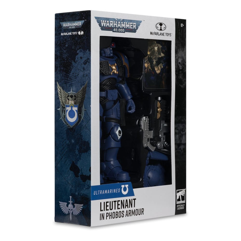 Warhammer 40,000 Actionfigur Lieutenant in Phobos Armor (Ultramarines) 18 cm Image 8