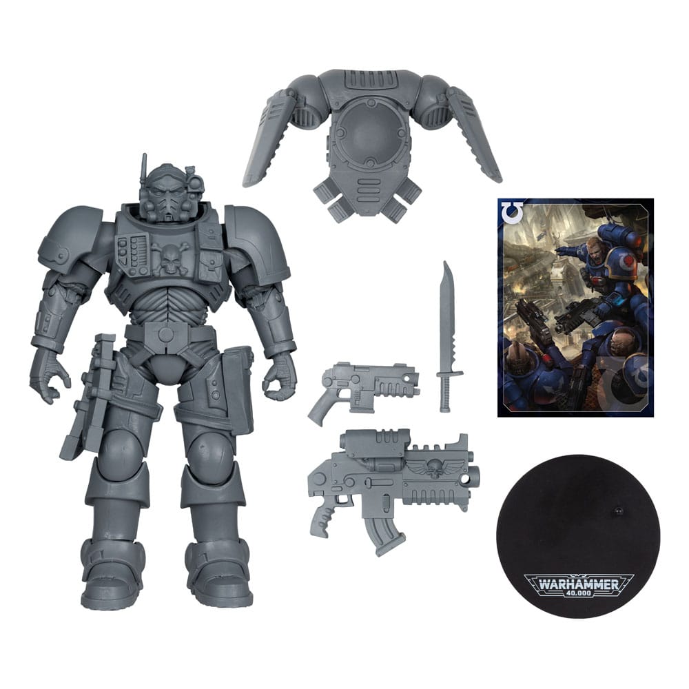Warhammer 40,000 Actionfigur Lieutenant in Phobos Armor (Ultramarines) (Artist Proof) 18 cm Image 3
