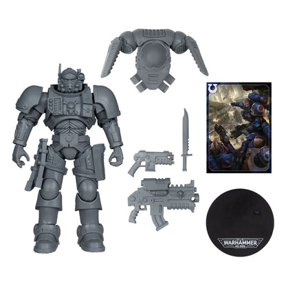 Warhammer 40,000 Actionfigur Lieutenant in Phobos Armor (Ultramarines) (Artist Proof) 18 cm Image 3