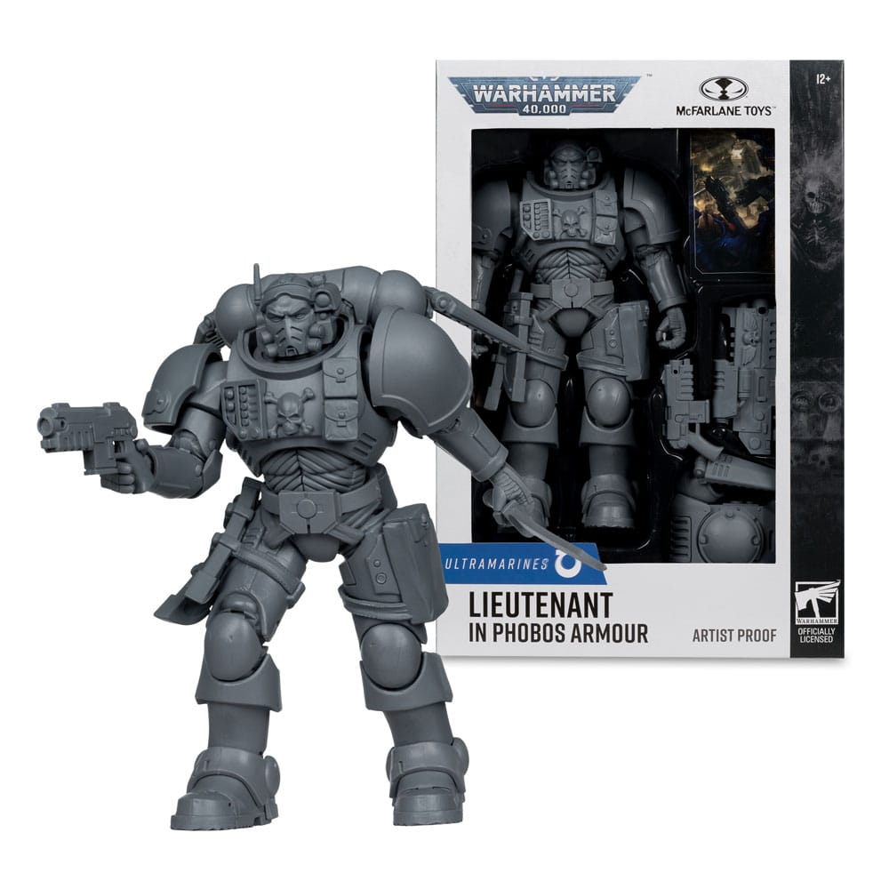 Warhammer 40,000 Actionfigur Lieutenant in Phobos Armor (Ultramarines) (Artist Proof) 18 cm Image 5
