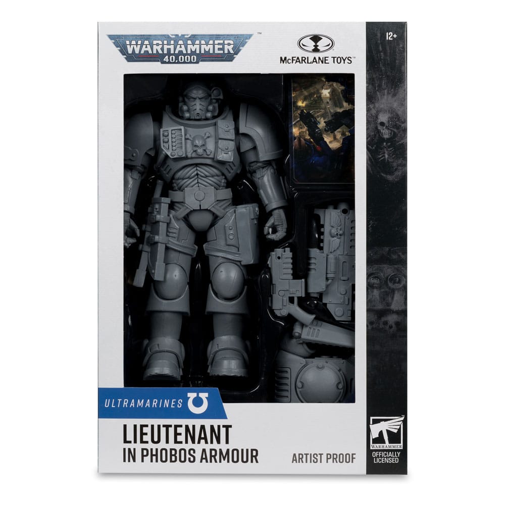 Warhammer 40,000 Actionfigur Lieutenant in Phobos Armor (Ultramarines) (Artist Proof) 18 cm Image 7