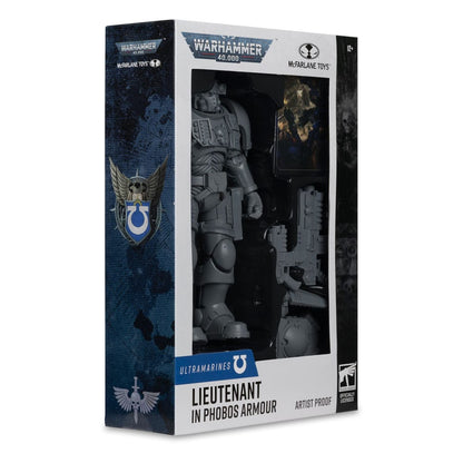 Warhammer 40,000 Actionfigur Lieutenant in Phobos Armor (Ultramarines) (Artist Proof) 18 cm Image 8
