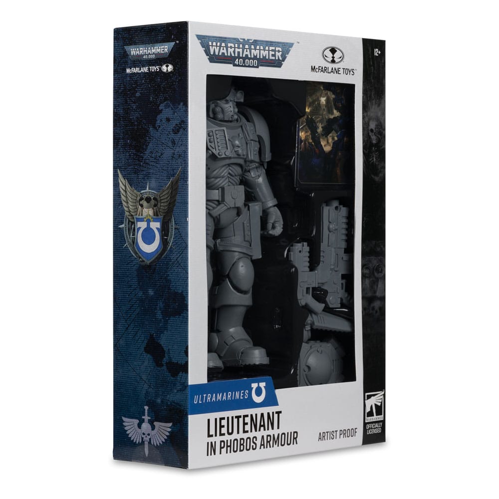 Warhammer 40,000 Actionfigur Lieutenant in Phobos Armor (Ultramarines) (Artist Proof) 18 cm Image 8