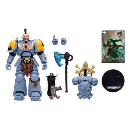 Warhammer 40k Actionfigur Space Wolves Wolf Guard 18 cm Image 3