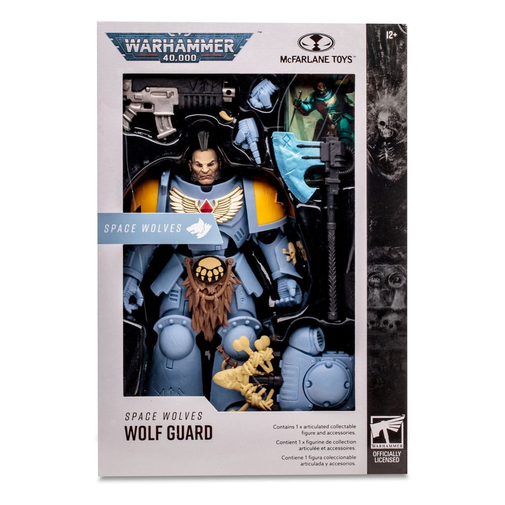 Warhammer 40k Actionfigur Space Wolves Wolf Guard 18 cm Image 9
