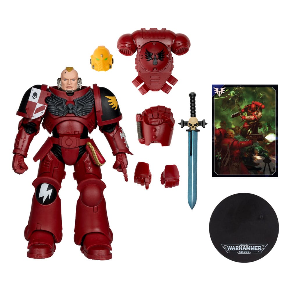 Warhammer 40,000 Actionfigur Assault Intercessor Sergeant (Blood Angel) 18 cm Image 2