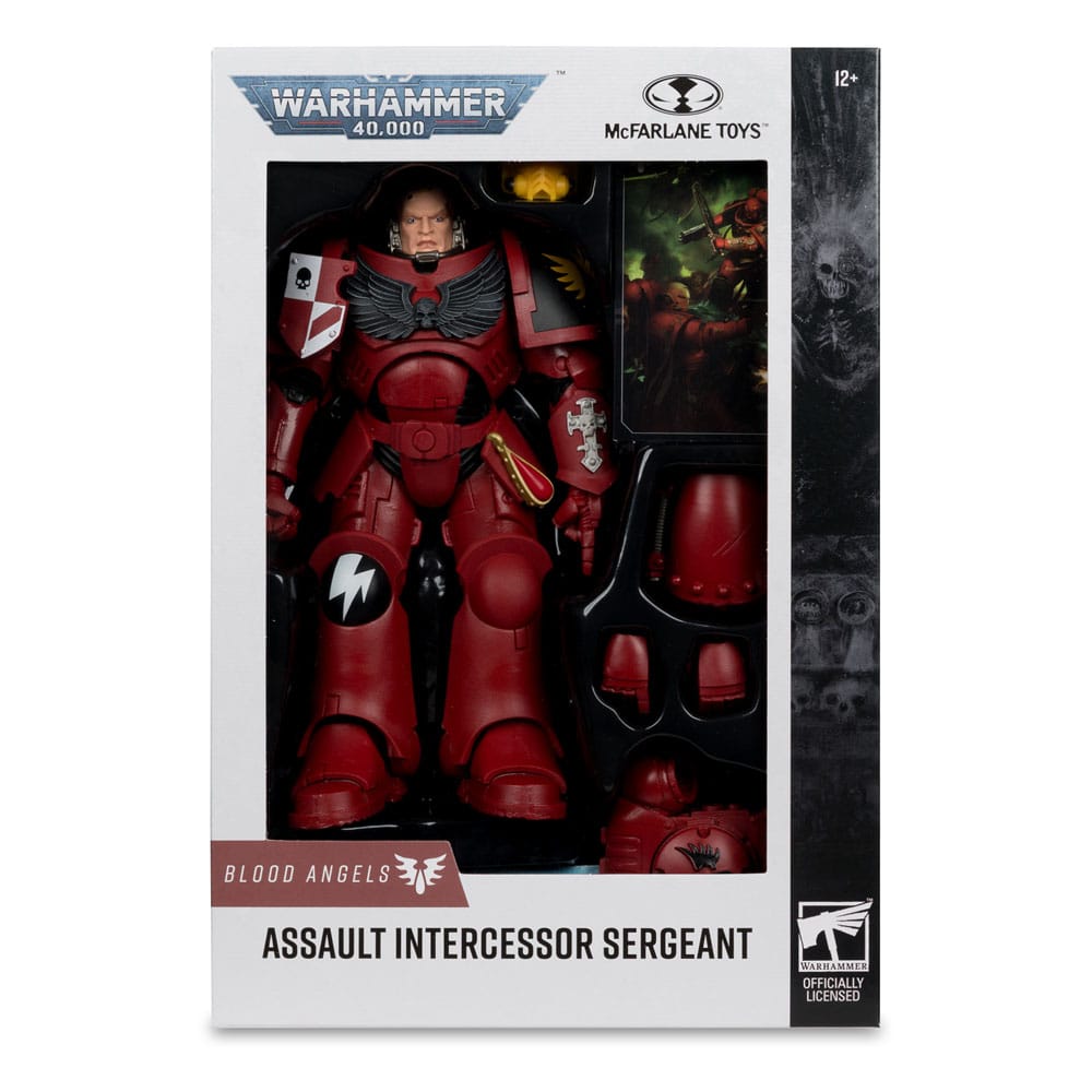 Warhammer 40,000 Actionfigur Assault Intercessor Sergeant (Blood Angel) 18 cm Image 7