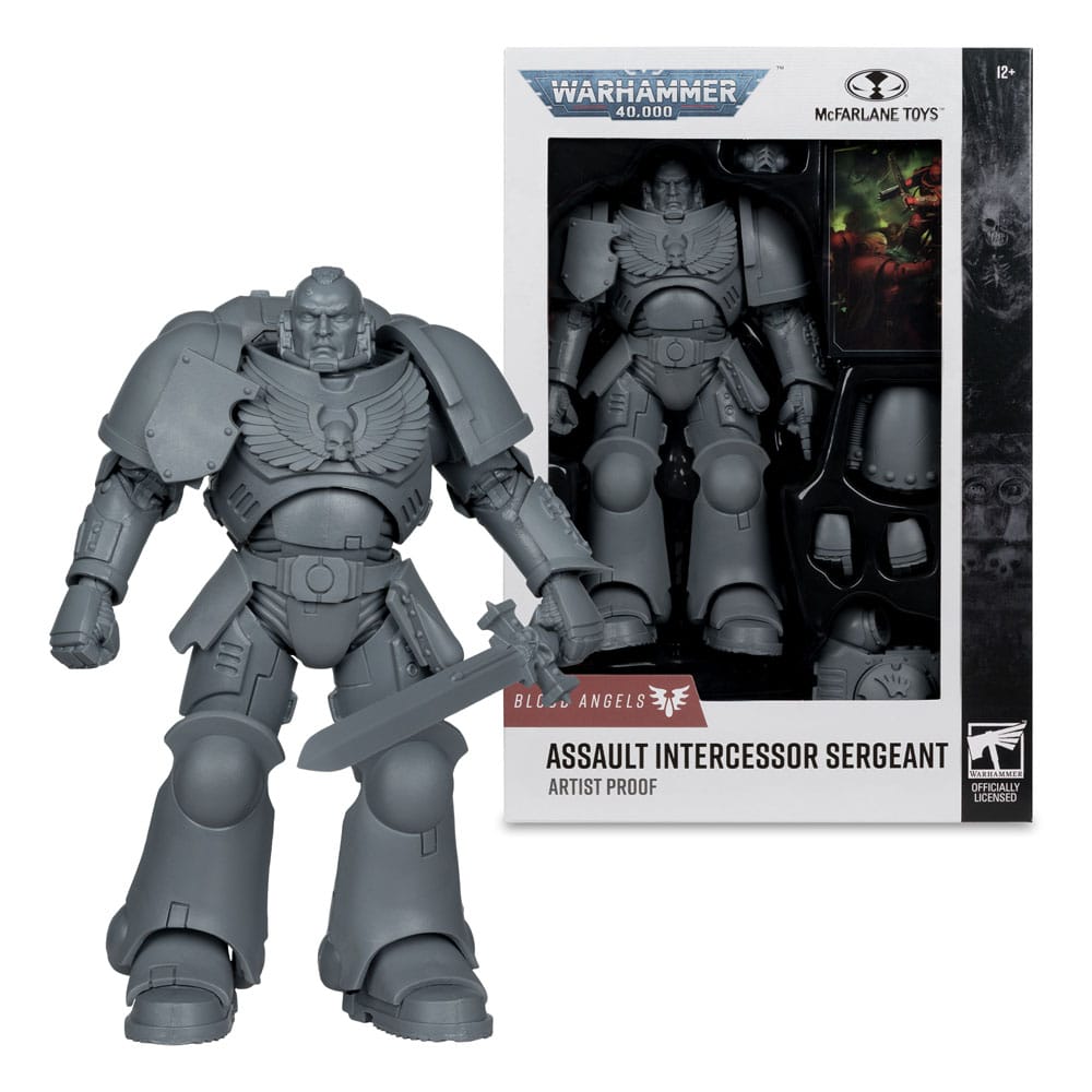 Warhammer 40,000 Actionfigur Assault Intercessor Sergeant (Blood Angel) (Artist Proof) 18 cm Image 5