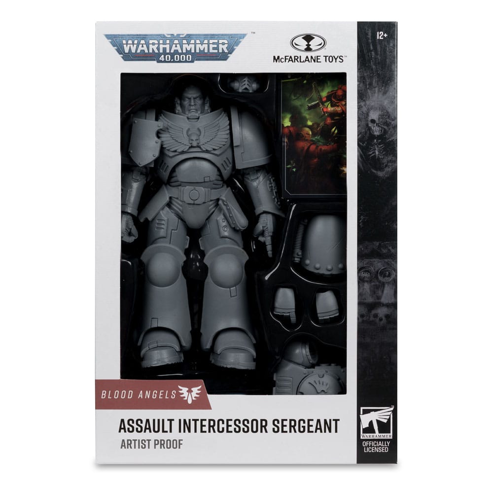 Warhammer 40,000 Actionfigur Assault Intercessor Sergeant (Blood Angel) (Artist Proof) 18 cm Image 7