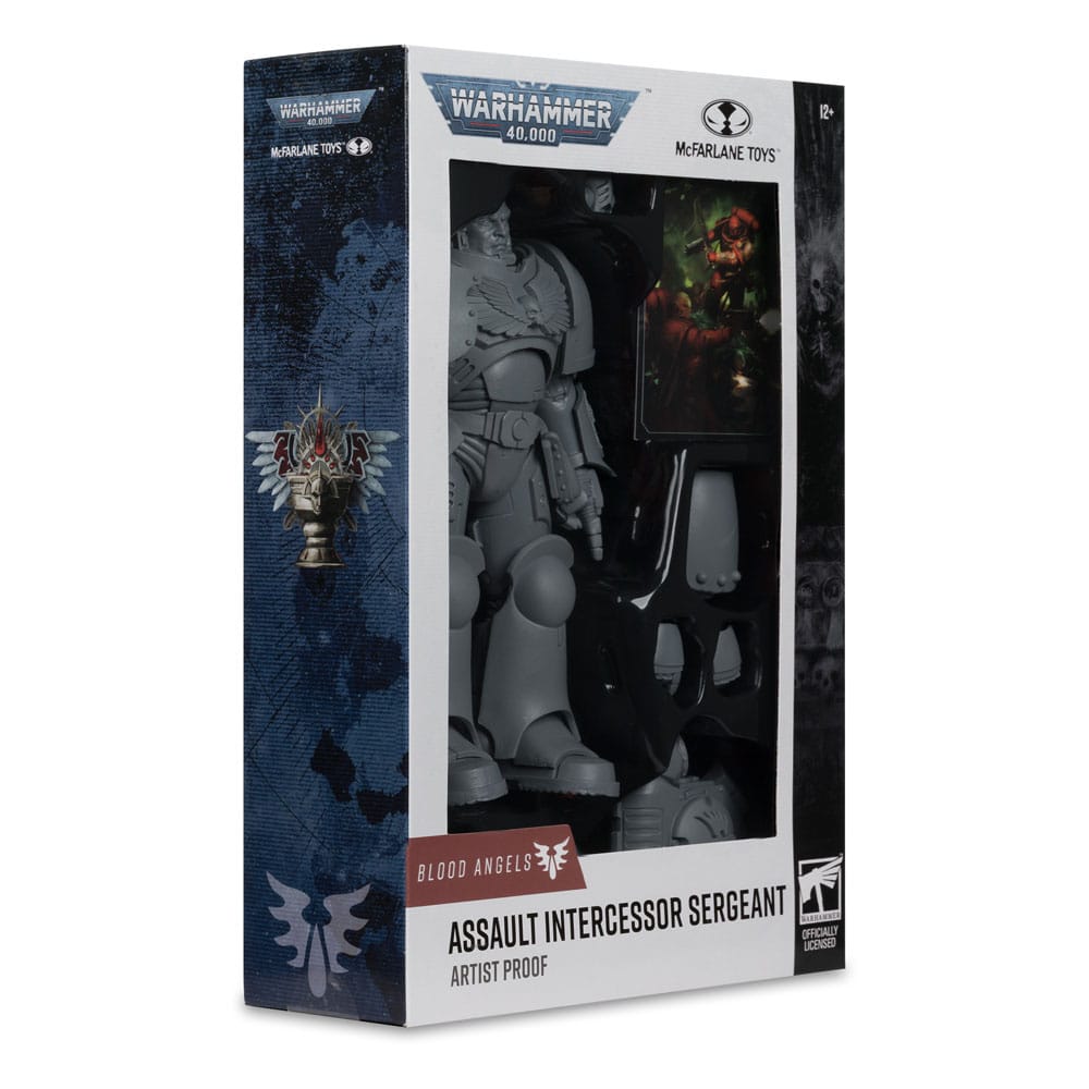 Warhammer 40,000 Actionfigur Assault Intercessor Sergeant (Blood Angel) (Artist Proof) 18 cm Image 8