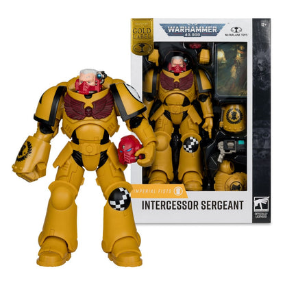 Warhammer 40,000 Actionfigur Intercessor Sergeant (Imperial Fist) (Gold Label) 18 cm Image 4