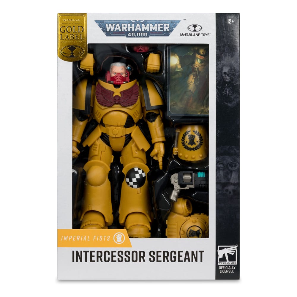 Warhammer 40,000 Actionfigur Intercessor Sergeant (Imperial Fist) (Gold Label) 18 cm Image 7