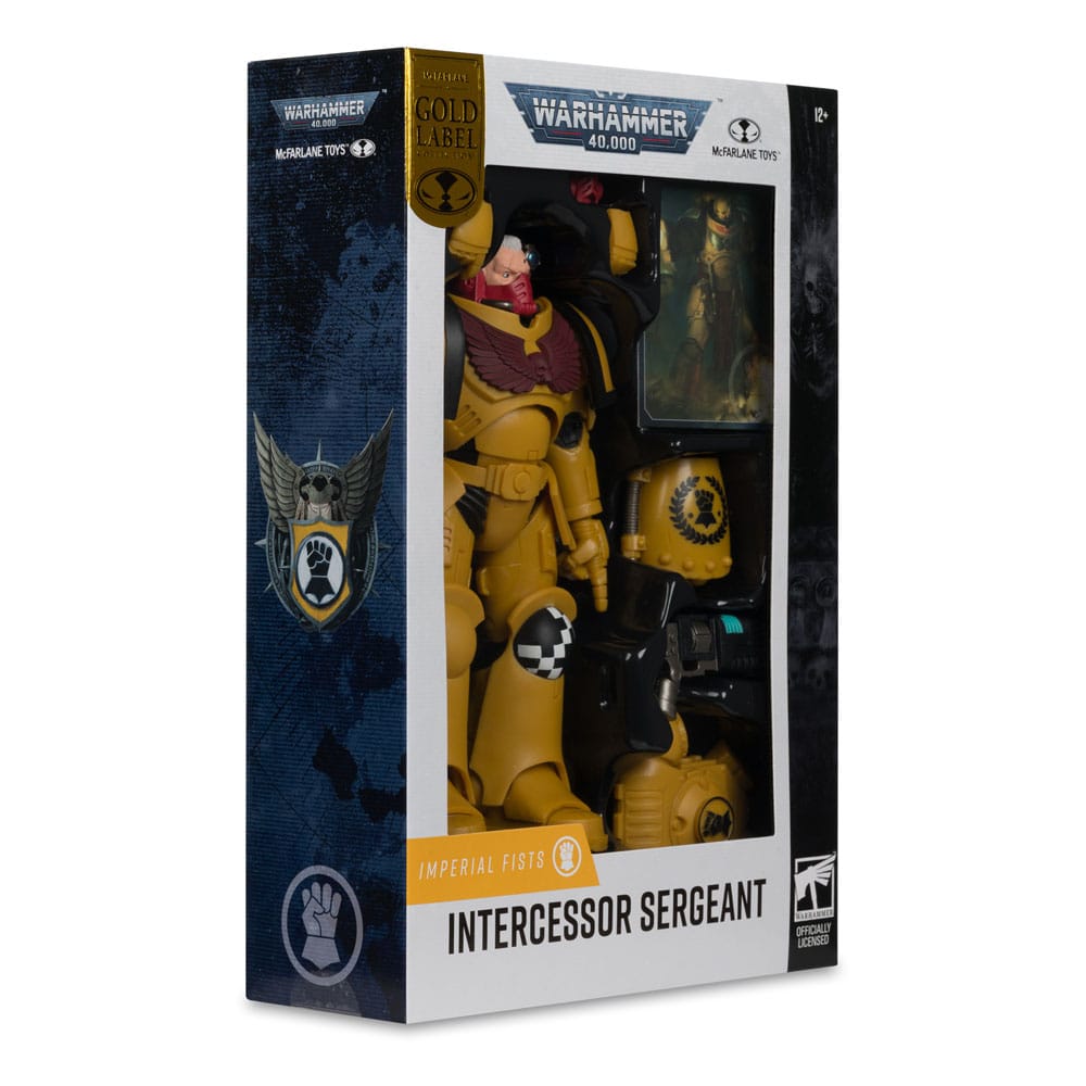 Warhammer 40,000 Actionfigur Intercessor Sergeant (Imperial Fist) (Gold Label) 18 cm Image 8