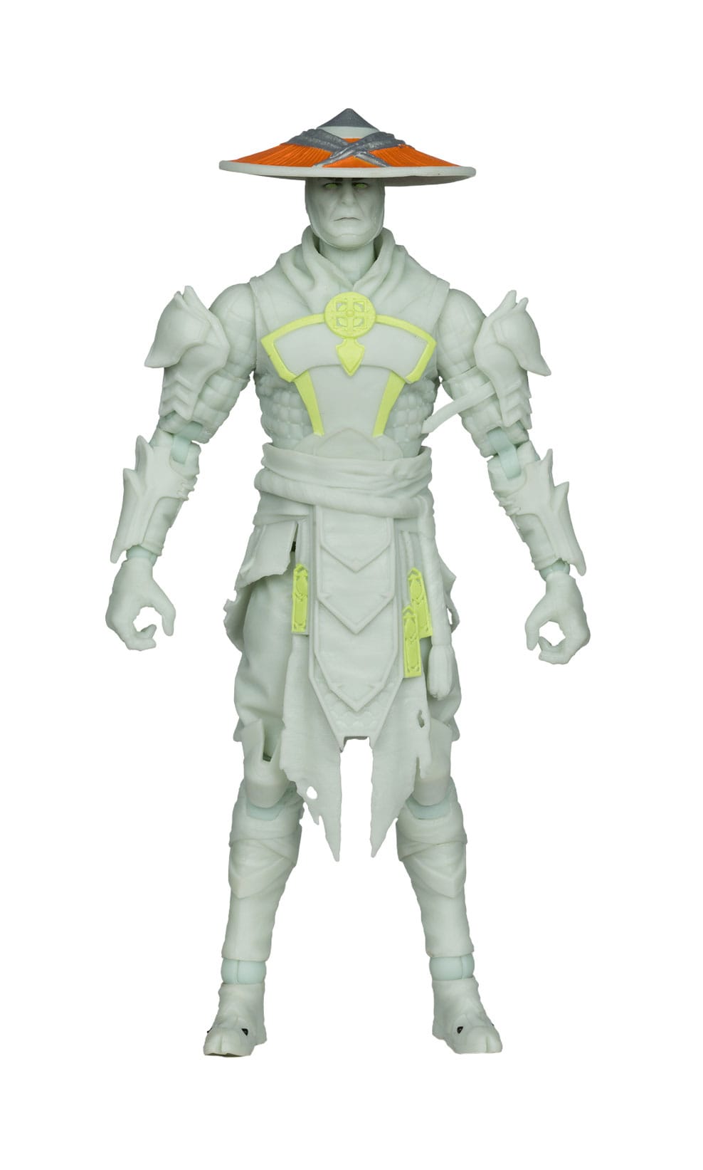 Mortal Kombat  Actionfigur Glow in the Dark Edition Raiden (Gold Label) 18 cm Image 1