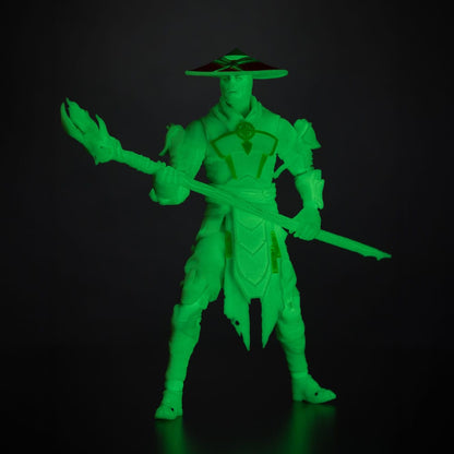 Mortal Kombat  Actionfigur Glow in the Dark Edition Raiden (Gold Label) 18 cm Image 4