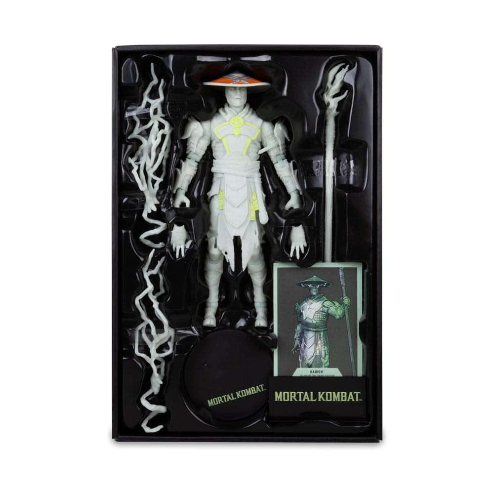 Mortal Kombat  Actionfigur Glow in the Dark Edition Raiden (Gold Label) 18 cm Image 7
