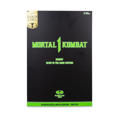 Mortal Kombat  Actionfigur Glow in the Dark Edition Raiden (Gold Label) 18 cm Image 8