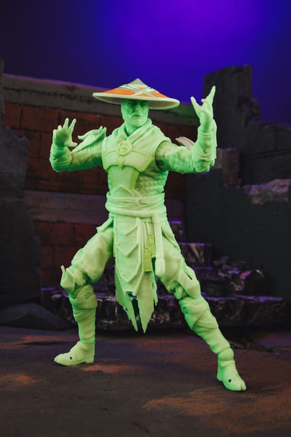 Mortal Kombat  Actionfigur Glow in the Dark Edition Raiden (Gold Label) 18 cm Image 15