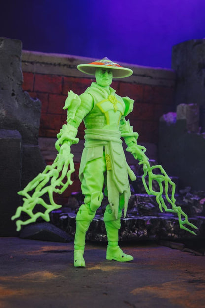 Mortal Kombat  Actionfigur Glow in the Dark Edition Raiden (Gold Label) 18 cm Image 16
