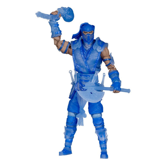 Mortal Kombat Actionfigur Glow in the Dark Edition Sub-Zero (Gold Label) 18 cm Image 1
