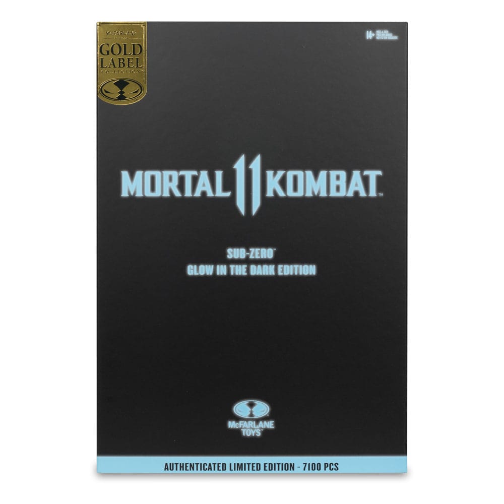 Mortal Kombat Actionfigur Glow in the Dark Edition Sub-Zero (Gold Label) 18 cm Image 8