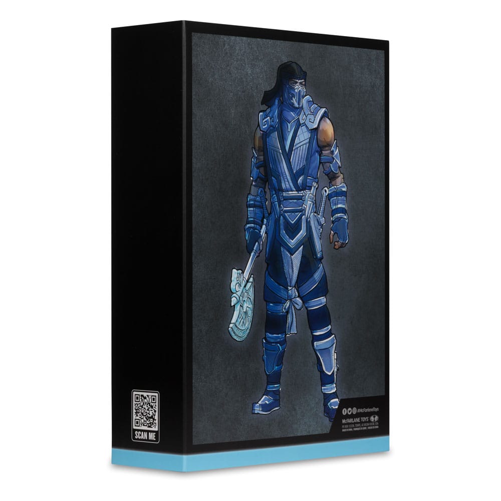 Mortal Kombat Actionfigur Glow in the Dark Edition Sub-Zero (Gold Label) 18 cm Image 10