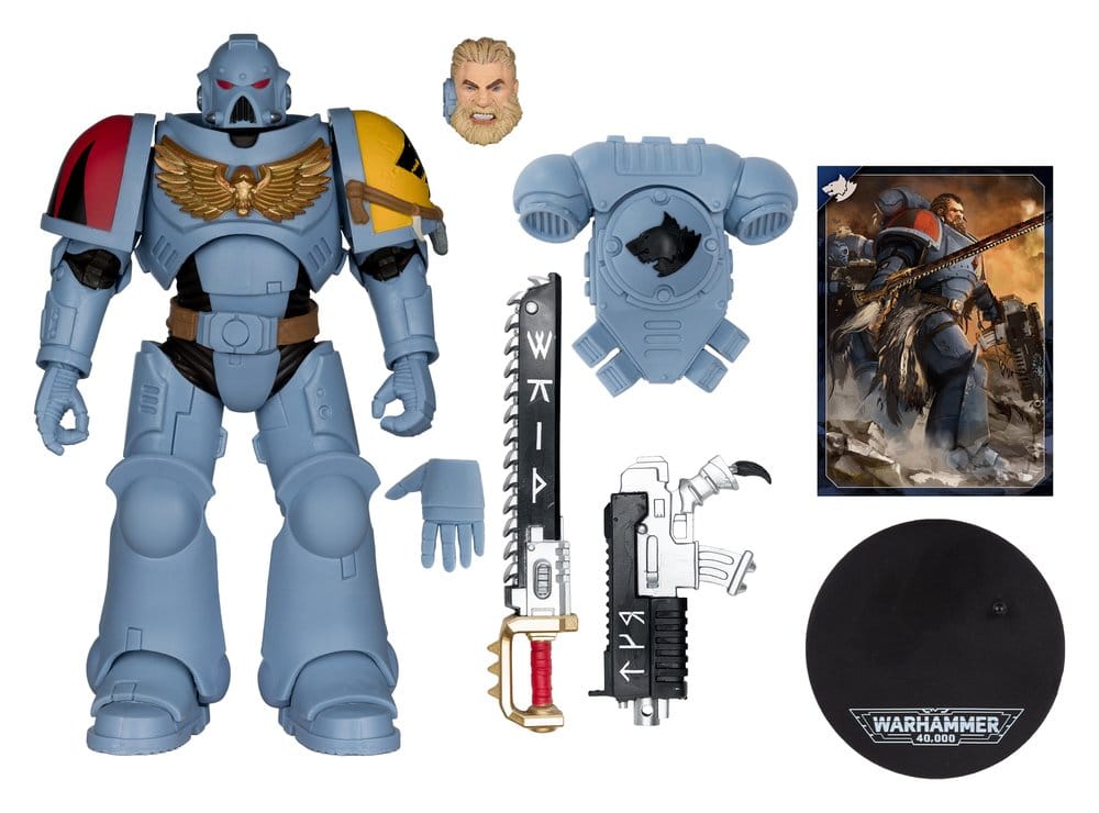 Warhammer 40,000 Actionfigur Grey Hunter (Space Wolves) 18 cm Image 2