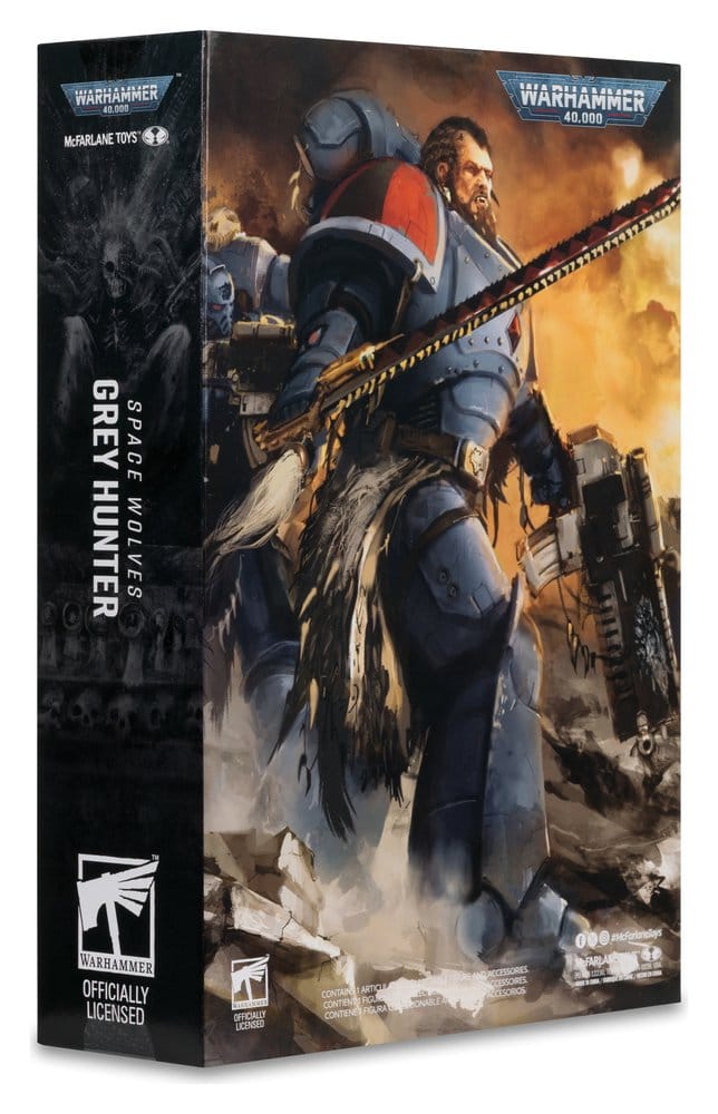 Warhammer 40,000 Actionfigur Grey Hunter (Space Wolves) 18 cm Image 9