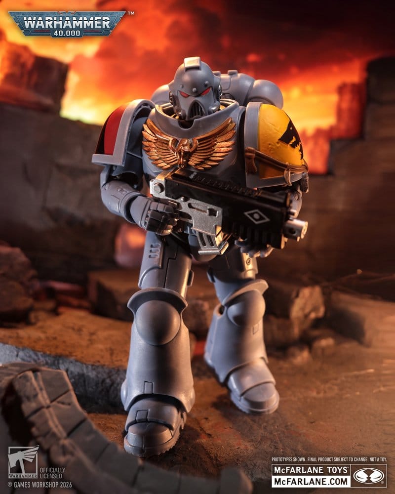 Warhammer 40,000 Actionfigur Grey Hunter (Space Wolves) 18 cm Image 10