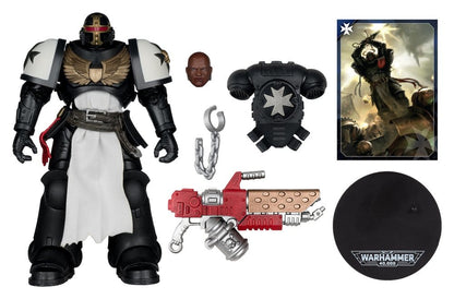 Warhammer 40,000 Actionfigur Primaris Crusader (Black Templars) 18 cm Image 2