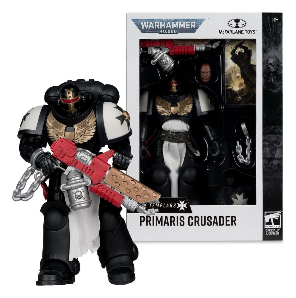 Warhammer 40,000 Actionfigur Primaris Crusader (Black Templars) 18 cm Image 4