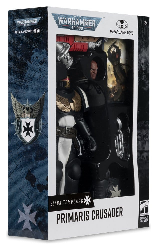 Warhammer 40,000 Actionfigur Primaris Crusader (Black Templars) 18 cm Image 8