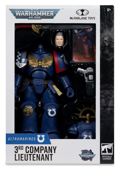 Warhammer 40,000 Total War Actionfigur 3rd Company Lieutenant (Ultramarines) 18 cm Image 7