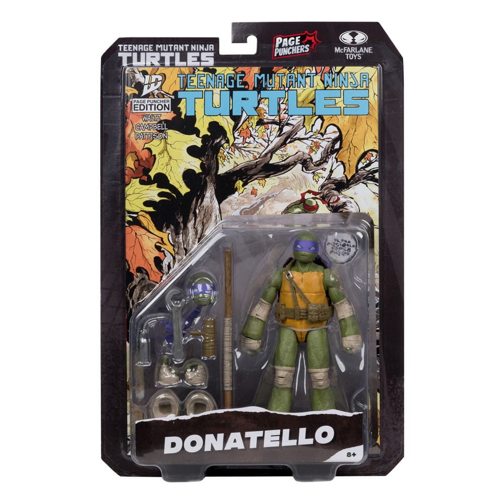 Teenage Mutant Ninja Turtles Page Punchers Actionfigur Donatello 13 cm Image 10