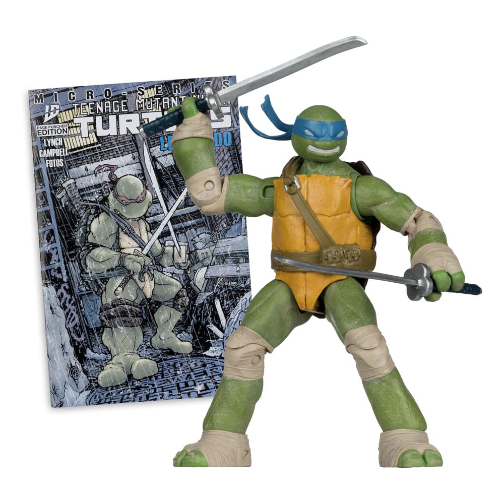 Teenage Mutant Ninja Turtles Page Punchers Actionfigur Leonardo 13 cm Image 2