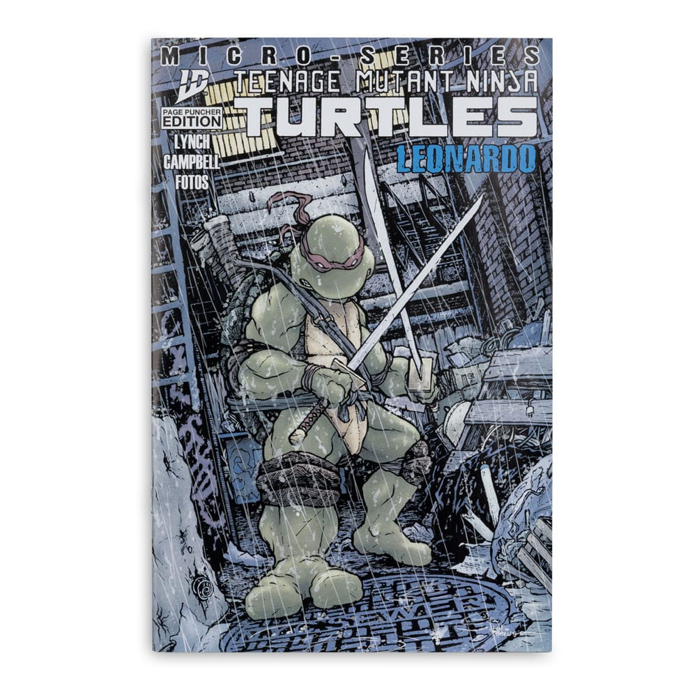 Teenage Mutant Ninja Turtles Page Punchers Actionfigur Leonardo 13 cm Image 7